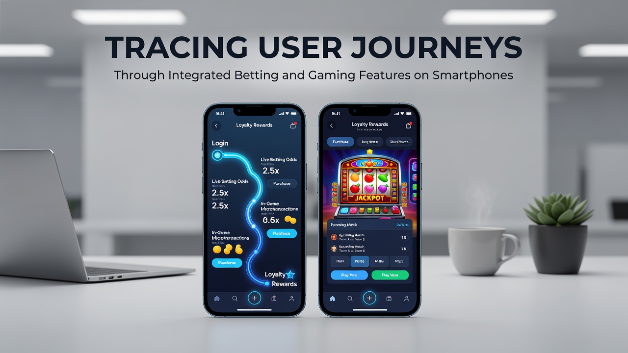Analyse-Dashboard mit Nutzerpfaden in mobilen Betting- und Gaming-Apps